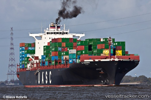 vessel Al Manamah IMO: 9349538, Container Ship
