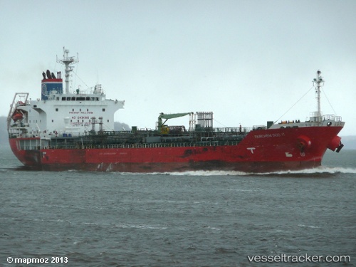 vessel TEESTA IMO: 9349655, Chemical/Oil Products Tanker