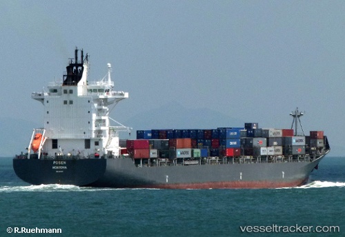 vessel Posen IMO: 9349887, Container Ship
