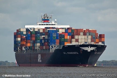 vessel Apl Minnesota IMO: 9350018, Container Ship
