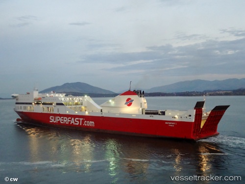 vessel Superfast I IMO: 9350719, Passenger Ro Ro Cargo Ship
