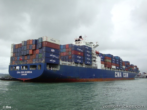 vessel Cma Cgm Georgia IMO: 9351127, Container Ship
