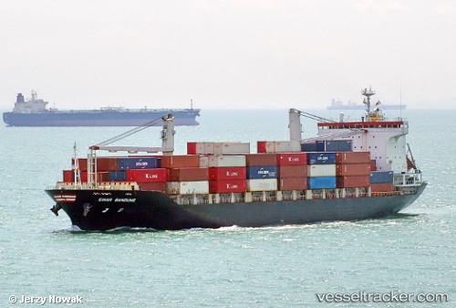 vessel Sinar Bandung IMO: 9352432, Container Ship
