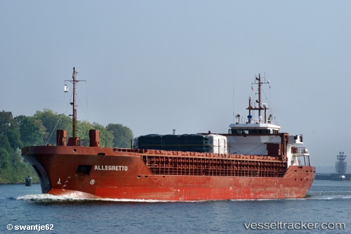 vessel Allegretto IMO: 9353395, Deck Cargo Ship
