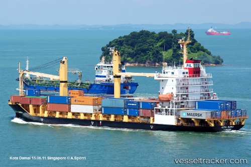 vessel Selatan Damai IMO: 9353931, Container Ship
