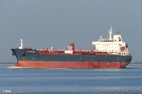 vessel C Valentine IMO: 9354179, Chemical Oil Products Tanker
