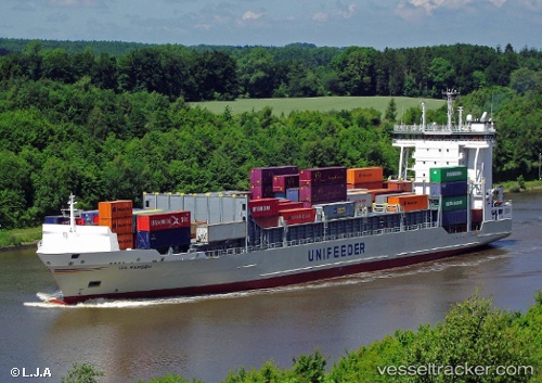 vessel Ida Rambow IMO: 9354478, Container Ship
