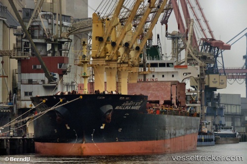 vessel Mv Mallika Naree IMO: 9354739, Bulk Carrier

