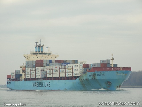 vessel Maersk Bintan IMO: 9355288, Container Ship
