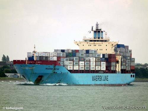 vessel Maersk Batam IMO: 9355331, Container Ship
