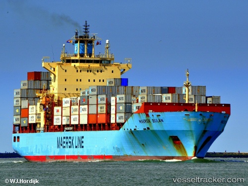 vessel Maersk Bulan IMO: 9355343, Container Ship
