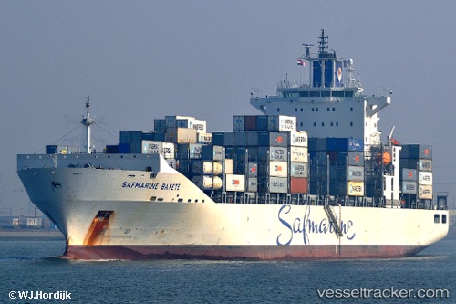 vessel Safmarine Bayete IMO: 9355355, Container Ship
