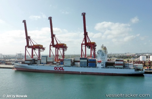 vessel Oocl Houston IMO: 9355757, Container Ship
