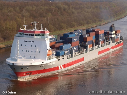 vessel Rijnborg IMO: 9355812, Container Ship
