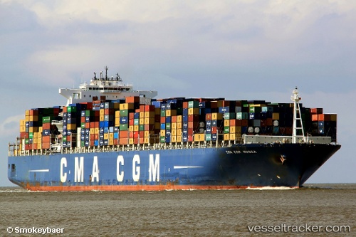 vessel Cma Cgm Musca IMO: 9356311, Container Ship
