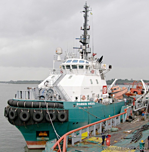 vessel Bourbon Rhesos IMO: 9356361, Offshore Tug Supply Ship
