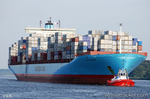 vessel Gunde Maersk IMO: 9359014, Container Ship
