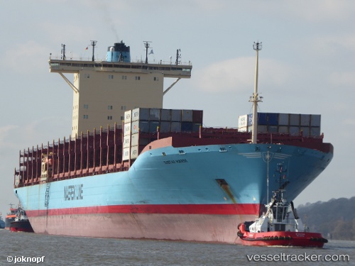 vessel Gustav Maersk IMO: 9359038, Container Ship
