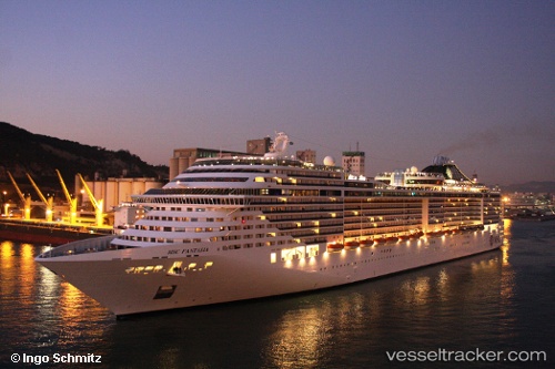 vessel Msc Fantasia IMO: 9359791, Cruise Ship
