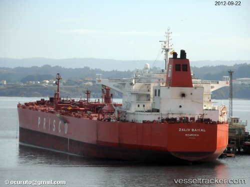 vessel Zaliv Baikal IMO: 9360128, Crude Oil Tanker
