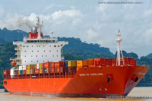 vessel Spirit Of Auckland IMO: 9360752, Container Ship
