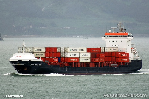vessel Osg Beautec IMO: 9361275, Container Ship
