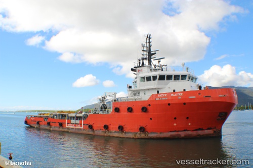 vessel Pacific Valkyrie IMO: 9361653, Offshore Tug Supply Ship
