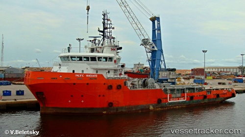 vessel Pacific Vanguard IMO: 9361665, Offshore Tug Supply Ship
