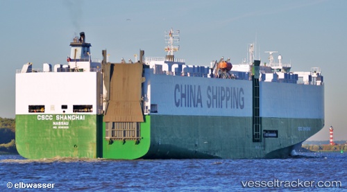 vessel Rcc Shanghai IMO: 9361823, Vehicles Carrier
