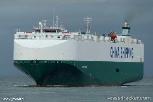 vessel Rcc Tianjin IMO: 9361835, Vehicles Carrier
