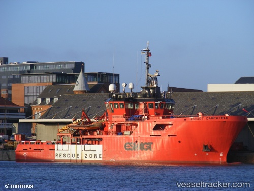 vessel Esvagt Carpathia IMO: 9362114, Standby Safety Vessel
