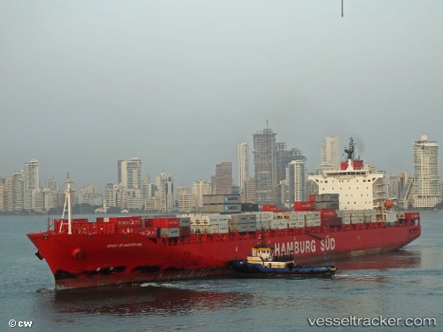 vessel Spirit Of Melbourne IMO: 9362413, Container Ship
