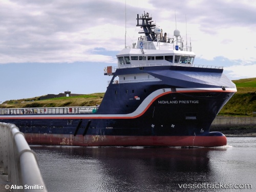 vessel Highland Prestige IMO: 9364021, Offshore Tug Supply Ship
