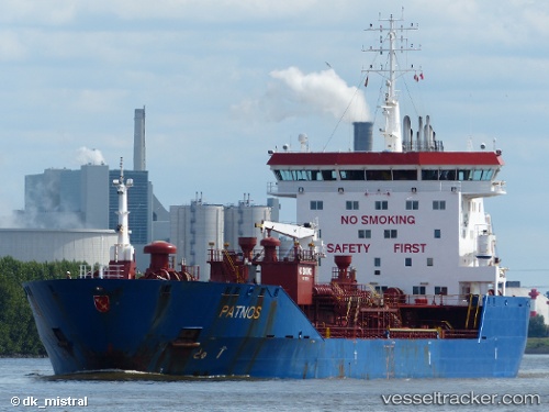 vessel PATNOS IMO: 9365489, Chemical/Oil Products Tanker