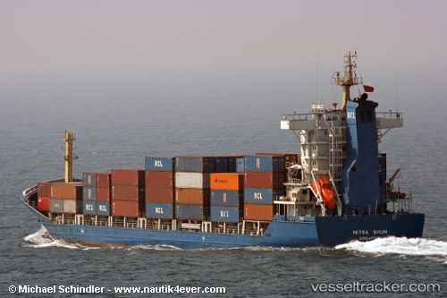 vessel Mitra Bhum IMO: 9365673, Container Ship
