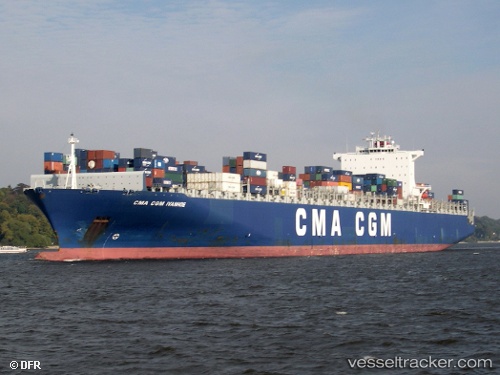 vessel Cma Cgm Ivanhoe IMO: 9365805, Container Ship
