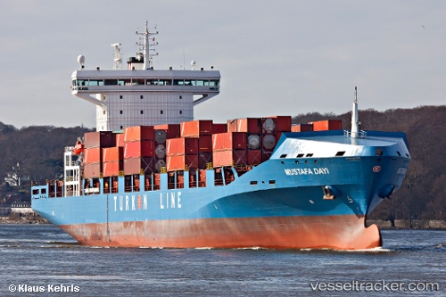vessel Mustafa Dayi IMO: 9365855, Container Ship
