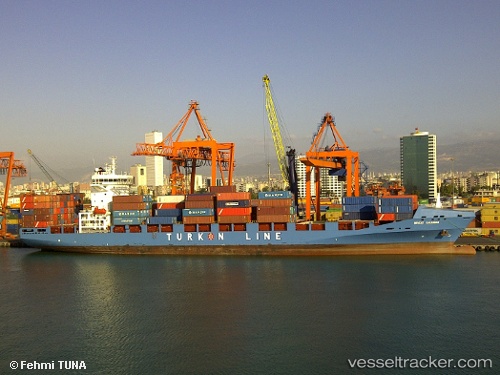 vessel Nevzat Kalkavan IMO: 9365867, Container Ship
