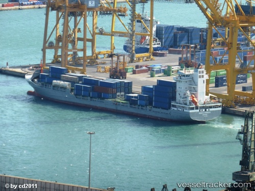 vessel Cma Cgm Goya IMO: 9365972, Container Ship
