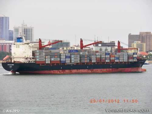 vessel CMA CGM MOMBASA IMO: 9367815, Container Ship
