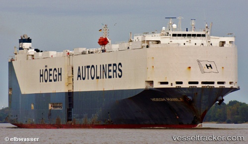 vessel Hoegh Manila IMO: 9368912, Vehicles Carrier
