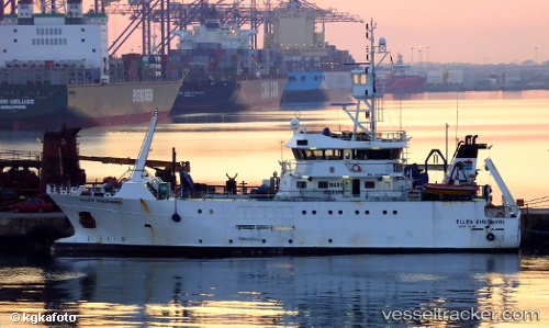 vessel Ellen Khuzwayo IMO: 9369021, Fishing Support Vessel
