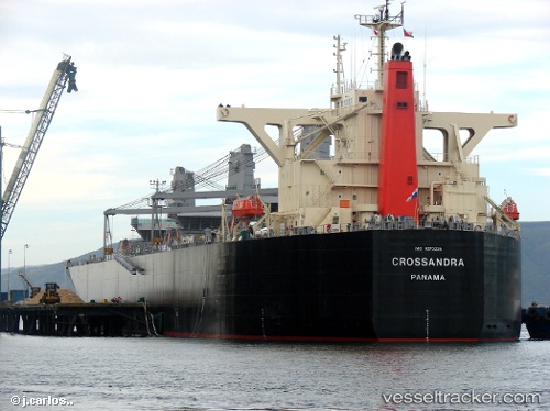 vessel Crossandra IMO: 9370226, Wood Chips Carrier
