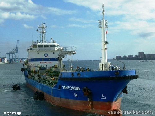 vessel SANTORINI IMO: 9371311, Oil Products Tanker