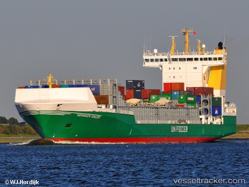 vessel Heinrich Ehler IMO: 9372200, Container Ship
