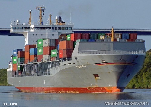 vessel Thetis D IMO: 9372274, Container Ship
