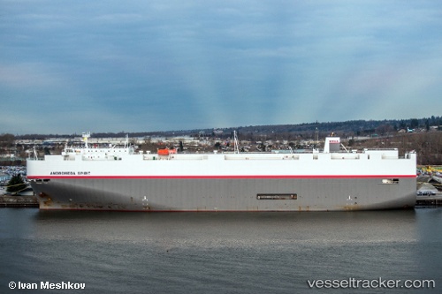 vessel Andromeda Spirit IMO: 9372327, Vehicles Carrier
