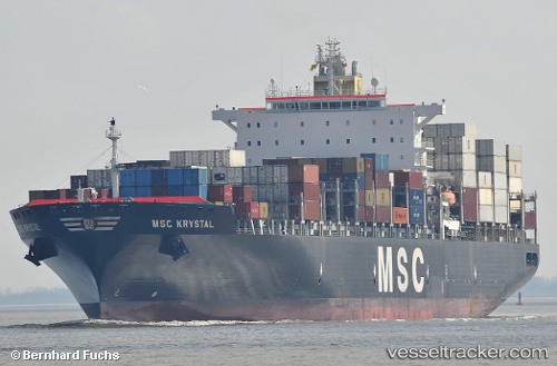 vessel Msc Krystal IMO: 9372470, Container Ship
