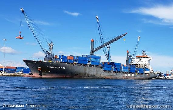 vessel Mv Hansa Augsburg IMO: 9373474, Container Ship
