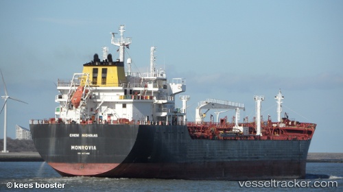 vessel Chem Nicholas IMO: 9374416, Chemical Oil Products Tanker
